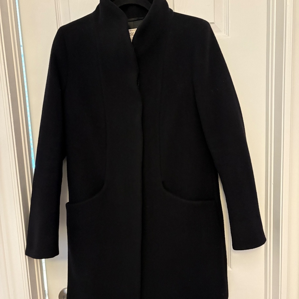 Aritzia Wilfred The Cocoon Coat, Black, Size XS